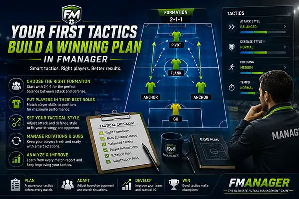 Beginner's Guide: Building Your First Tactics in FManager